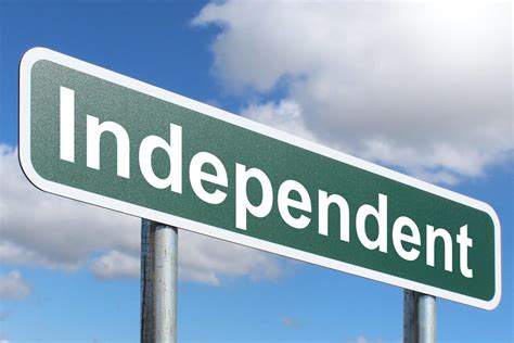 Independent - Highway sign image