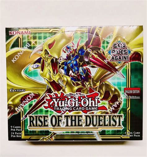 Konami Yu Gi Oh Rise Of The Duelist Booster Box Card Game For Sale