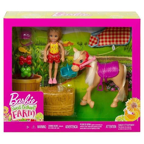 Mattel® Puppen Accessoires Set Mattel Gff50 Barbie Sweet Orchard Farm Spielset Puppe