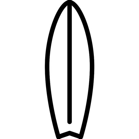 One Surfboard Vector Svg Icon Svg Repo