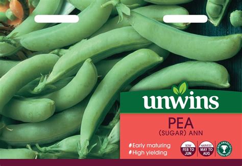 Pea Sugar Ann Snap Vegetable And Herb Seeds Drinagh Garden Centre