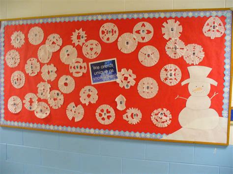 Snowflakes Are Beautiful Bulletin Board Idea Myclassr
