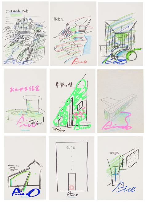 Tadao Ando B Tadao Ando B Architectural Sketches A Group