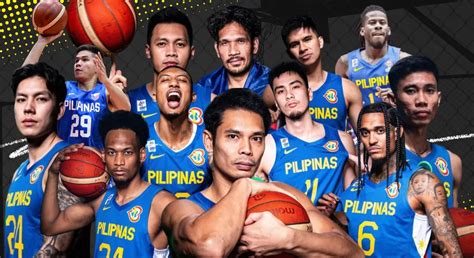 Meet Gilas Pilipinas Final 12 Roster For The Fiba World Cup