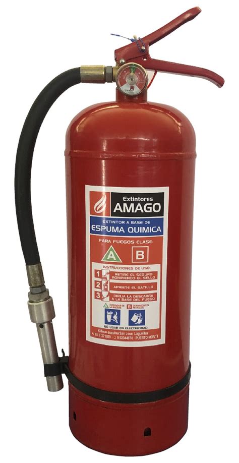 Extintores Espuma MecÁnica Clase Ab Extintores Amago Mantención Y