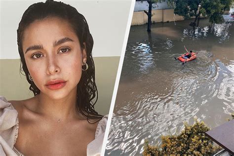 look yassi pressman s flooded home in rizal abs cbn news
