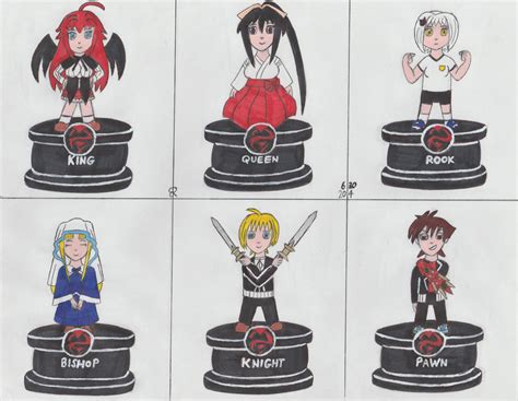 Team Gremory Chess Set By Onyxswami On Deviantart