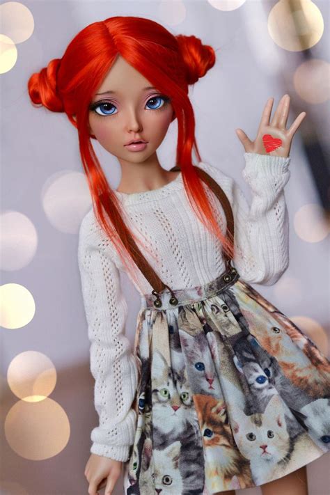 ♥ Bjd Dolls Girls Anime Dolls Beautiful Dolls