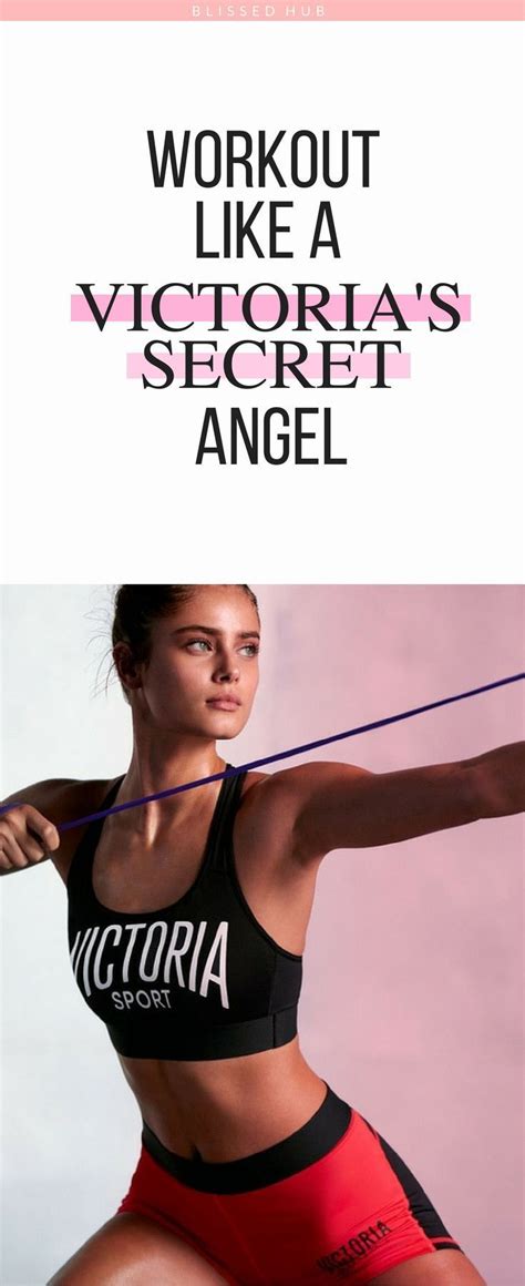 How To Train Like A Victorias Secret Angel Workouts From