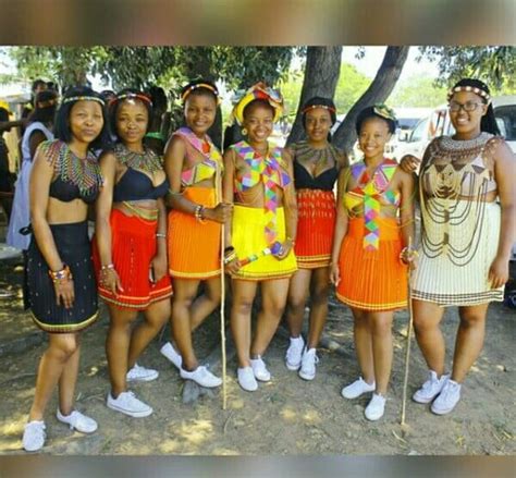 zulu maiden in umemulo traditional attire clipkulture images