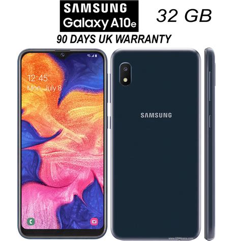 Samsung Galaxy A10e 32gb Black Unlocked Sim Free Smartphone Ebay