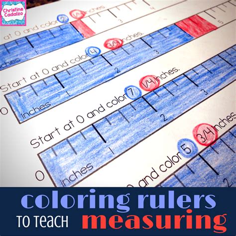 Teach Think Elementary Coloring To Help With Measuring