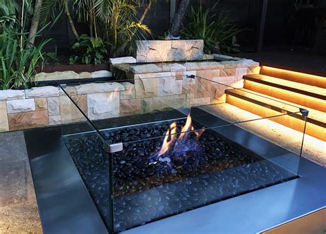 We strive to provide the highest quality custom fire pit at an affordable price that is built to last. Fire Pit focal point in backyard transformation | Southern ...