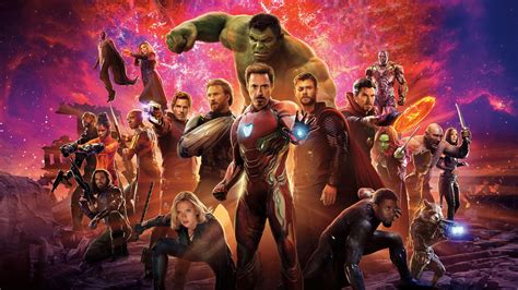 Laufzeit 149 min aspect ratio: 7680x4320 Avengers Infinity War International Poster 8k HD ...