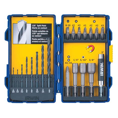 Irwin® 357020 Drill And Drive Bit Set 20 Pieces