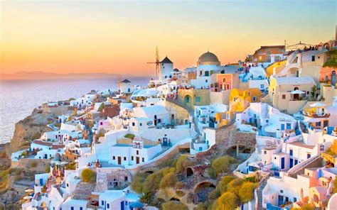 35 Santorini Wallpapers Lock Screen On Wallpapersafari