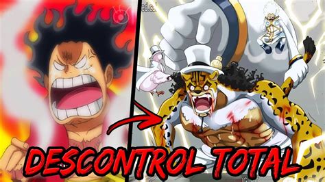 One Piece Ser Un Gran Descontrol Con El Luffy Vs Rob Lucci El Enojo De Luffy Gear