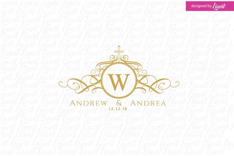 Wedding Logo Wedding Monogram Wedding Crest Custom Wedding Logo