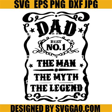 Father S Day SVG Dad SVG Best Dad SVG