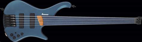 Ibanez Introduces New Ehb1005f Fretless With Blue Richlite Fingerboard