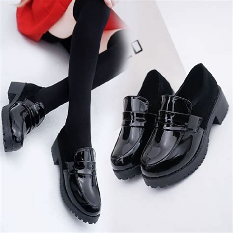 Details About Back To School Japanese School Students Uniform Shoes