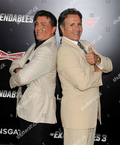 Sylvester Stallone Brother Frank Stallone Editorial Stock Photo Stock