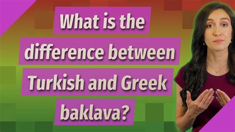 What Is The Difference Between Turkish And Greek Baklava YouTube