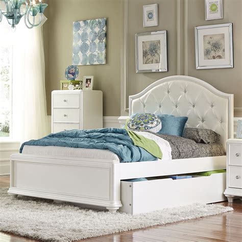 Liberty Furniture Stardust Full Panel With Trundle Bed In Iridescent