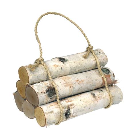 10 White Birch Logs Bundle Set Of 6 Lake And Lodge Party Decorations