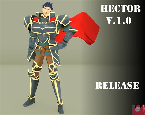 Fire Emblem Hector 3d Model Release V10 Old By Simplyachair On