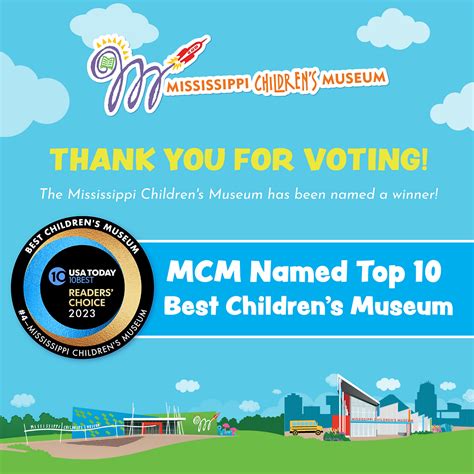 The Mississippi Childrens Museum Named Top 10 Best Childrens Museums