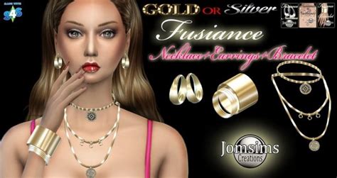 Fusiance Set Bracelet Earrings Necklace At Jomsims Creations Via