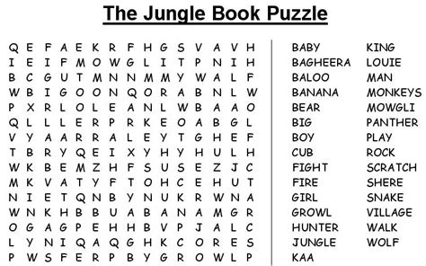 Wordsearch Puzzle