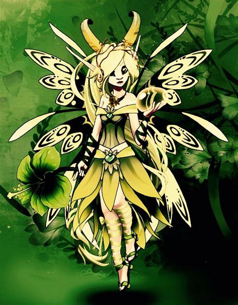 Elegant Nature Fairy Totally My Spirit Fairy Awesome Anime