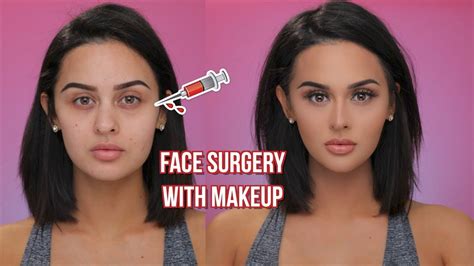 Face Surgery With Makeup Christen Dominique