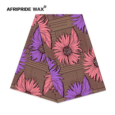 Latest African Ankara Print Fabric 100 High Quality Batik Cotton Real Wax Wholesale Fabric For