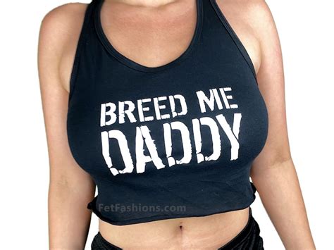 Daddy Kink DDLG Shirt Crop Top Submissive Lingerie Breed Me Etsy