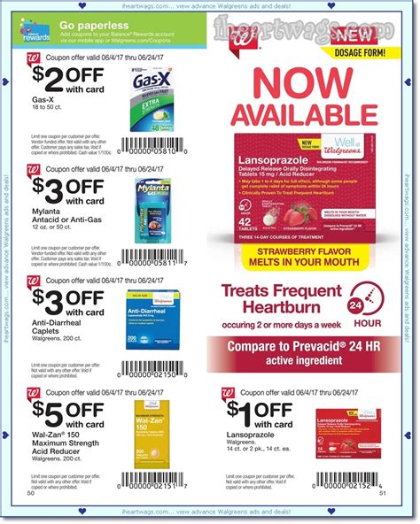 This membership offers discount prescription pricing on selected generic medications. i heart wags ad scans: june 2017 coupon book 06/04-06/24