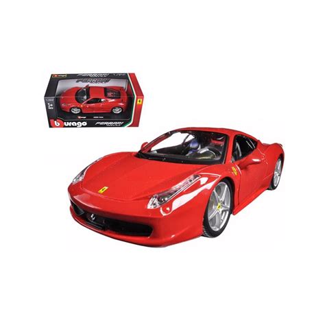Ferrari 458 challenge model car by amalgam in 1:8 scale scale model | legacy motors. FERRARI 458 ITALIA 1:24 Scale Diecast Car Model Die Cast ...