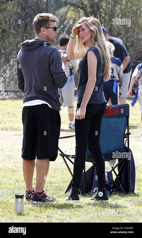 Reese Witherspoon Watches Her Son Deacons Soccer Game At A Park In Brentwood With New Husband