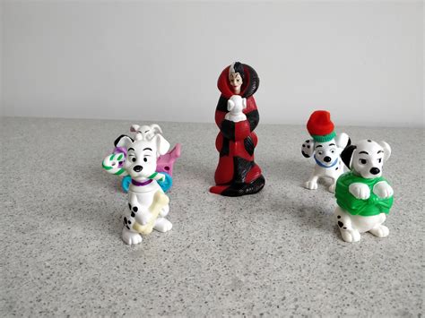 Disneys 102 Dalmatians Toy Figures Cruella De Vil And Etsy
