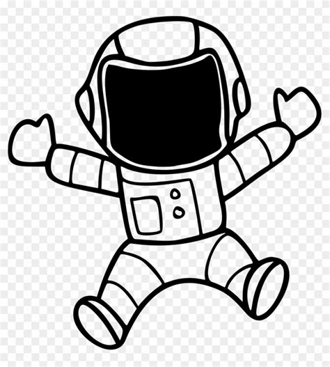 Clip Art Details Cartoon Astronauts No Background Free Transparent