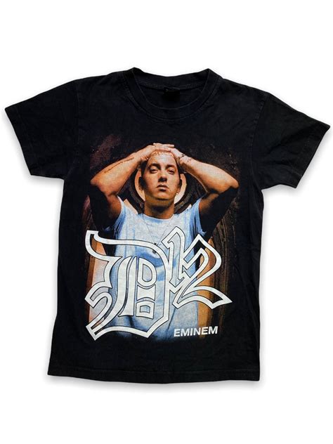 Vintage Vintage Eminem D12 Detroit Group Slim Shady Rap Tshirt Y2k