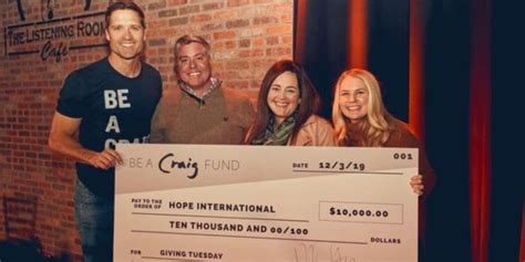 Walker Hayes Donates 10000 To Hope International Through His Be A