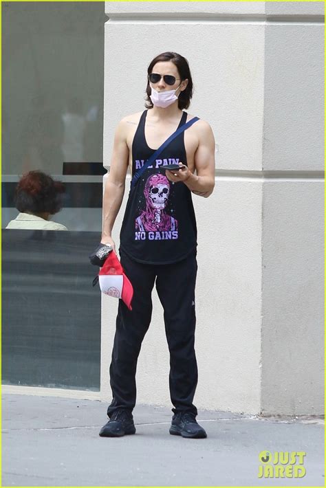 Jared Leto Shows Off His Muscles After Intense Workout Photo Jared Leto Photos Just
