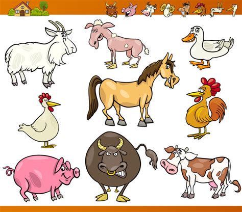 Voir plus d'idées sur le thème dessin, animaux, mouton dessin. Animaux de la ferme mis illustration de dessin animé | Télécharger des Vecteurs Premium