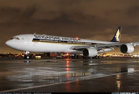 Airbus A340 541 Singapore Airlines Aviation Photo 1883552