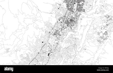 Mapa Satelital De Quito Ecuador Las Calles De La Ciudad Mapa De