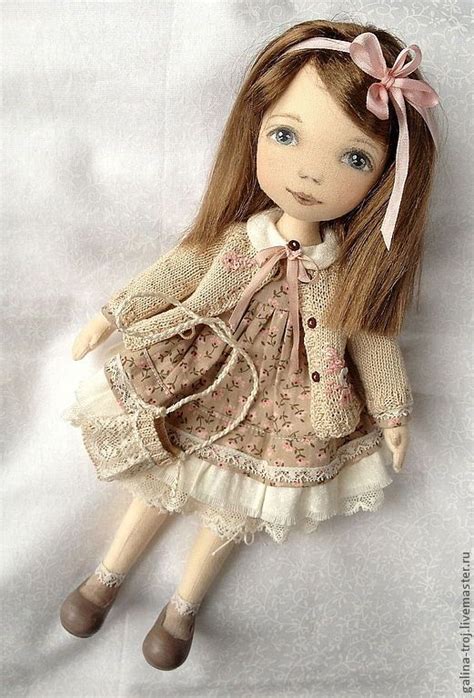 Pin By Sirje On Dolls And Toys Dolls Handmade Fabric Dolls Textile Doll