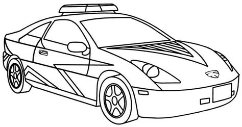Police car in action printable coloring page. Police Car Coloring Pages To Print - Coloring Home